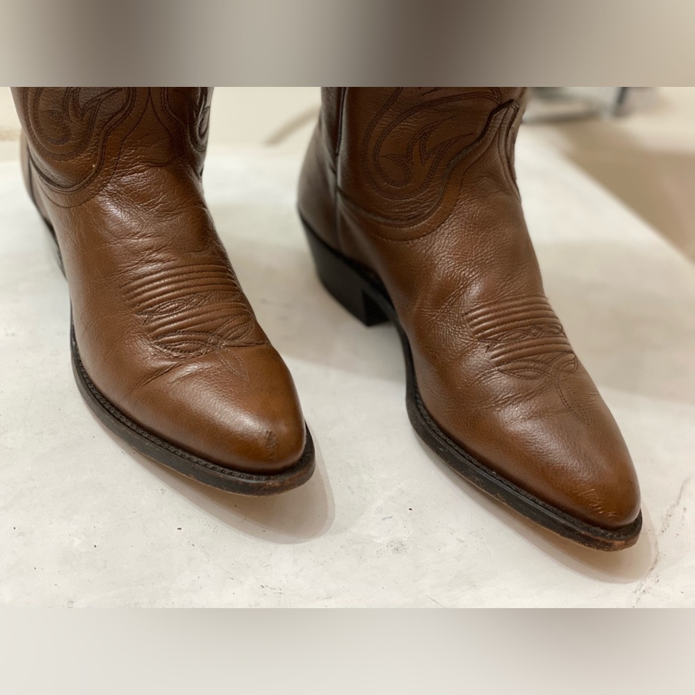 DAN POST Women’s Cowboy Boots size 6.5M excellent condition perfect bottom great - Picture 3 of 10
